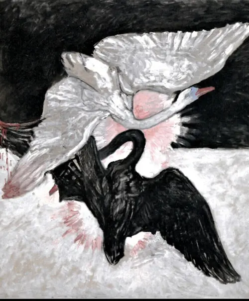 The Swan No 2 By Hilma AF Klint