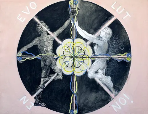 Evolution No 3 By Hilma AF Klint