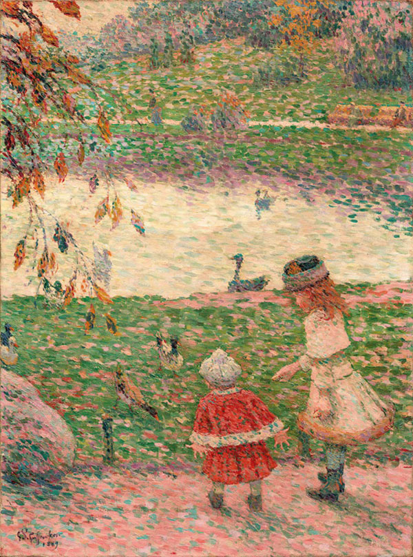 Les Enfants Au Parc Montsouris 1889 | Oil Painting Reproduction