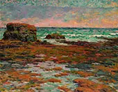 The Red Rocks in Saint Palais By Claude Emile Schuffenecker