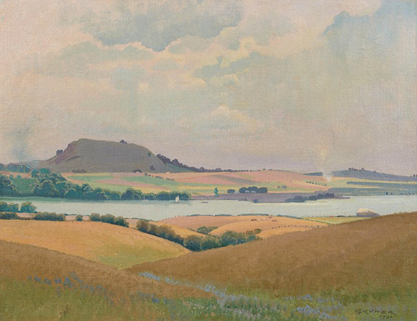 An Estuary in Summer 1931 by Elioth Gruner | Oil Painting Reproduction