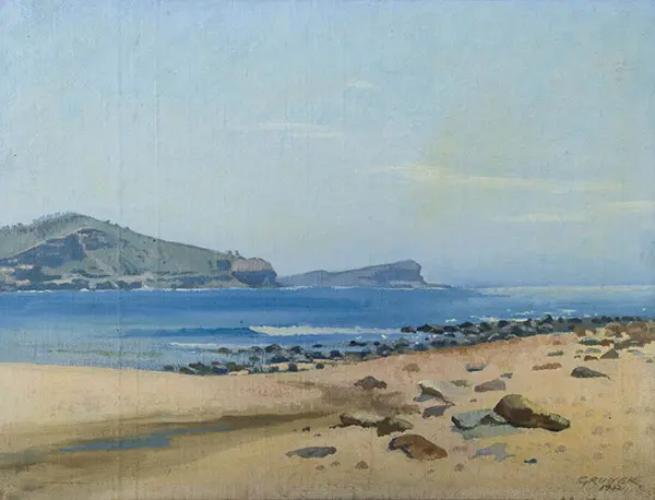 Avoca Beach New South Wales By Elioth Gruner