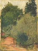 Garden Study By Elioth Gruner