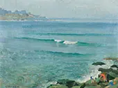 Peaceful Morning at Bondi By Elioth Gruner