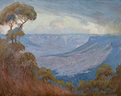 Sunshine and Rain Jamieson Valley 1914 By Elioth Gruner