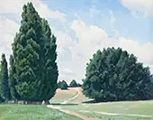 The Path to The Town Canberra 1937 By Elioth Gruner