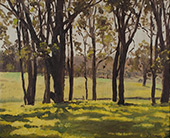 Trees and Dappled Light By Elioth Gruner