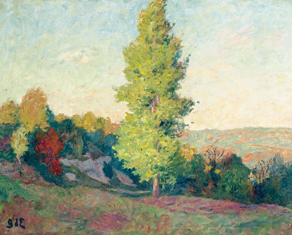 Landscape 1900 by Georges d'Espagnat | Oil Painting Reproduction