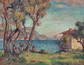 Little House at The Seashore 1900 By Georges d'Espagnat