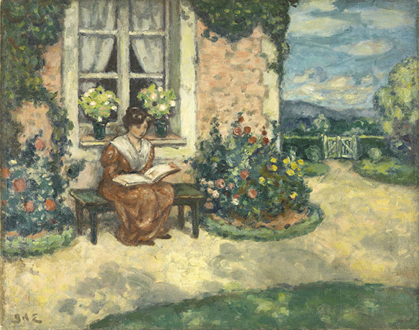 Simone c1907 by Georges d'Espagnat | Oil Painting Reproduction