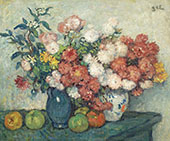 Still Life with Flowers 1898 By Georges d'Espagnat