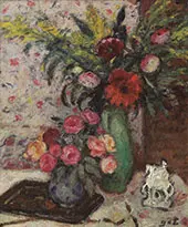 Vase of Flowers By Georges d'Espagnat