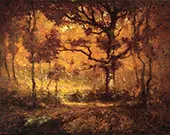 Autumn Woodlands c1902 By Henry Ward Ranger