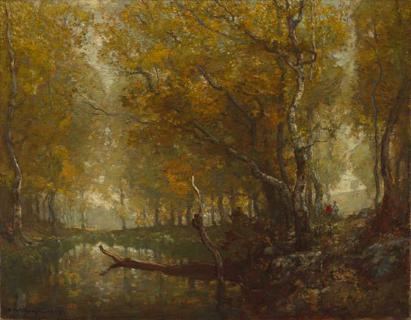 Bradbury's Mill Pond by Henry Ward Ranger | Oil Painting Reproduction