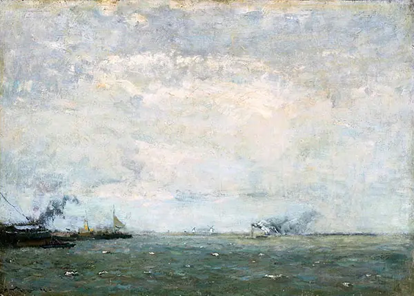 Seascape By Henry Ward Ranger