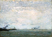 Seascape By Henry Ward Ranger