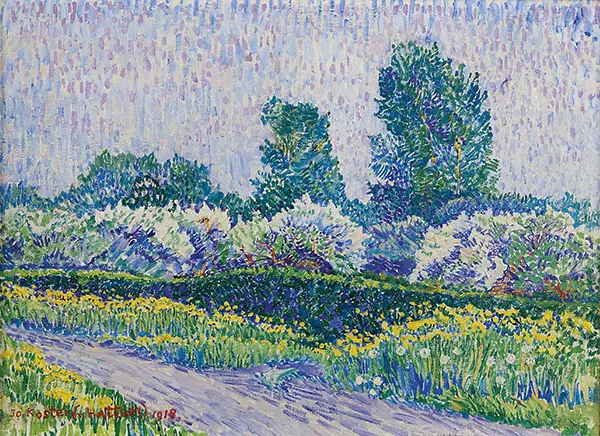 Blossoming Orchard 1918 By Jo Koster