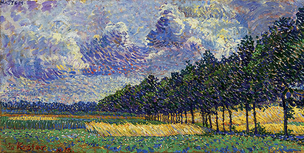 A Summer Landscape near Hattem 1915 | Oil Painting Reproduction