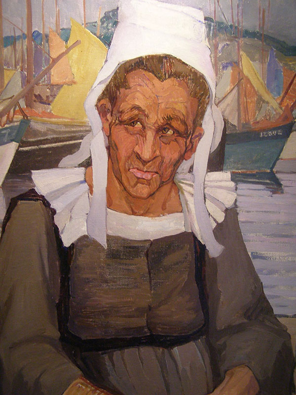 Fisher Woman by Jo Koster | Oil Painting Reproduction