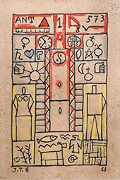 Constructivo 1933 By Joaquin Torres-Garcia