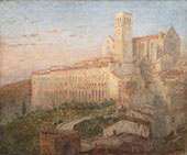 Basilica of San Francesco d'Assisi Italy 1902 By John Ferguson Weir