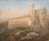 Basilica of San Francesco d'Assisi Italy 1902 By John Ferguson Weir