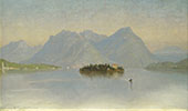 Lago Maggiore Italy 1869 By John Ferguson Weir