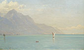 Lake Leman Switzerland 1869 By John Ferguson Weir