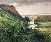 New Haven from East Rock 1900 By John Ferguson Weir
