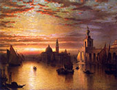 The Grand Canal Venice 1869 By John Ferguson Weir