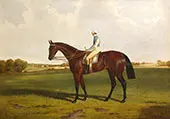 Bloomsbury with S Templeman Up in The Colours of The Owner and Trainer W Ridsdale By John Frederick Snr Herring