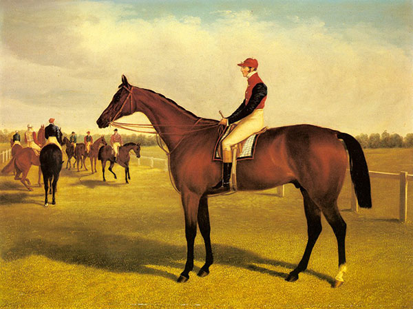 Don John The Winner of The 1838 St Leger with William Scott Up | Oil Painting Reproduction