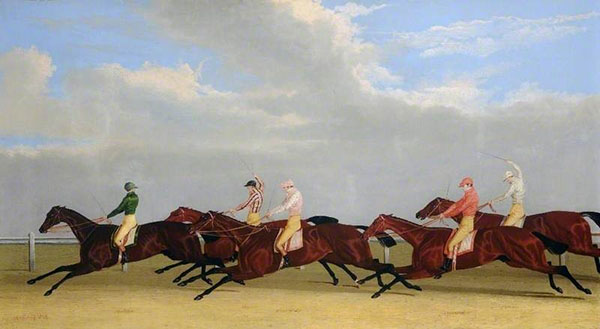 Finish of The 1827 Gold Cup | Oil Painting Reproduction
