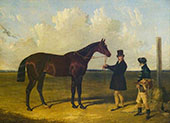 Mango Winner of The St Leger 1837 By John Frederick Snr Herring