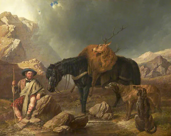 Return from The Hunt By John Frederick Snr Herring