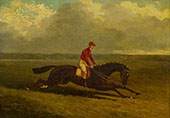 The Baron Winner of The St Leger 1845 By John Frederick Snr Herring