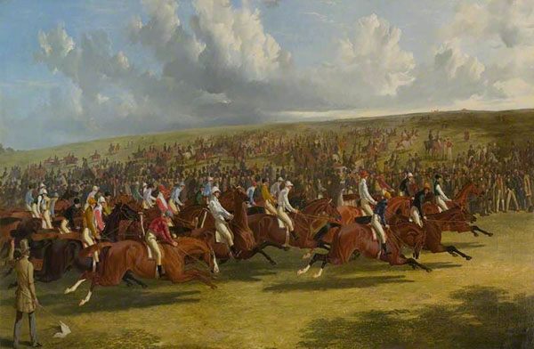 The Start for The Memorable Derby 1844 | Oil Painting Reproduction