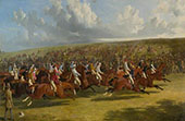The Start for The Memorable Derby 1844 By John Frederick Snr Herring