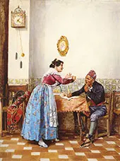Making Accounts 1836 By Juan Joaquin Agrasot
