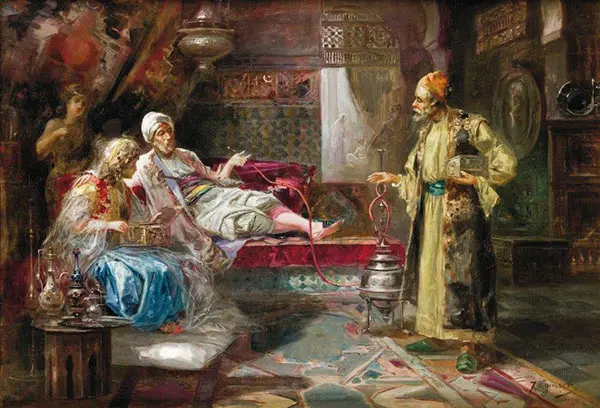 The Jewellery Seller By Juan Joaquin Agrasot