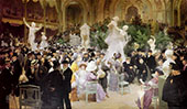 Friday at The French Artists Salon 1913 By Jules Alexandre Grun