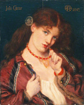 Joli Coeur (Sweet Heart) By Dante Gabriel Rossetti