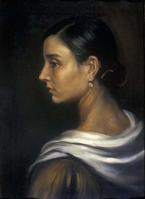 Carmen by Julio Romero de Torres | Oil Painting Reproduction