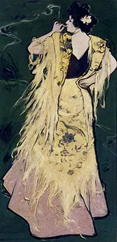 Manola 1900 By Julio Romero de Torres