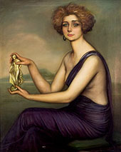 Retrato de Teresa 1920 By Julio Romero de Torres