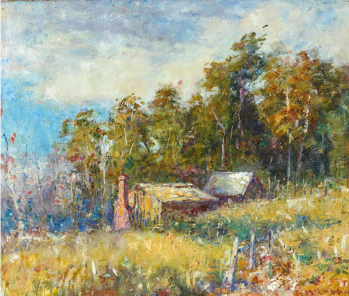 Cottage at Mount Macedon 1913 | Oil Painting Reproduction