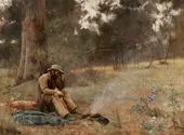 Down on His Luck 1899 By Frederick McCubbin