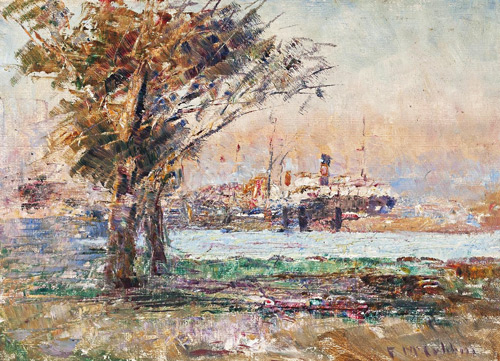 Williamstown 1909 by Frederick McCubbin | Oil Painting Reproduction