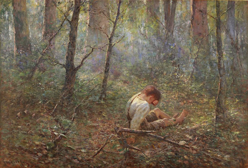 Lost 1907 by Frederick McCubbin | Oil Painting Reproduction