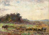Evening with Horses, Mount Macedon, Victoria 1906 By Frederick McCubbin